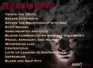 12 Characteristics of a Leviathan Spirit in Operation