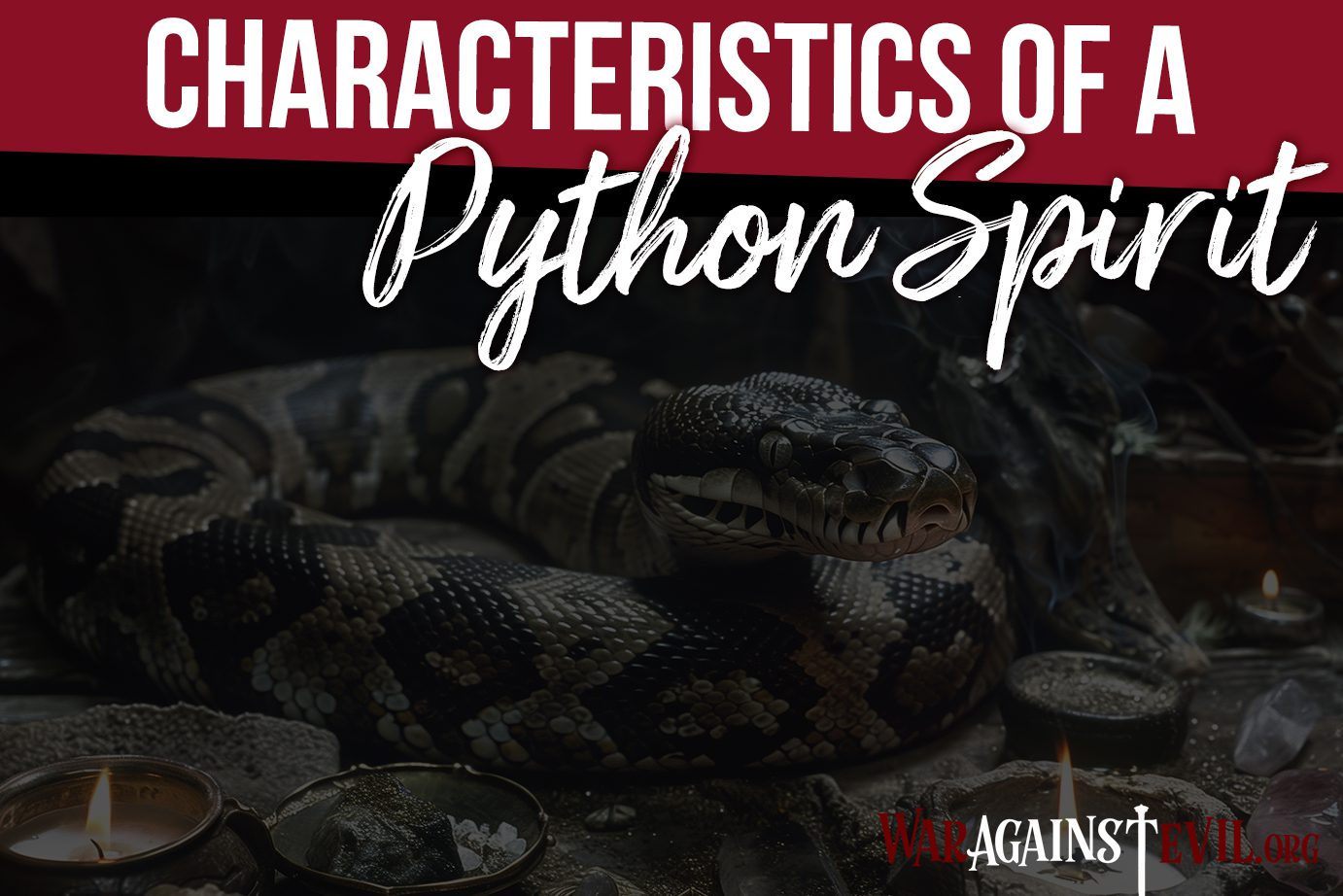 Characteristics of a Python Spirit (Spirit Profile)